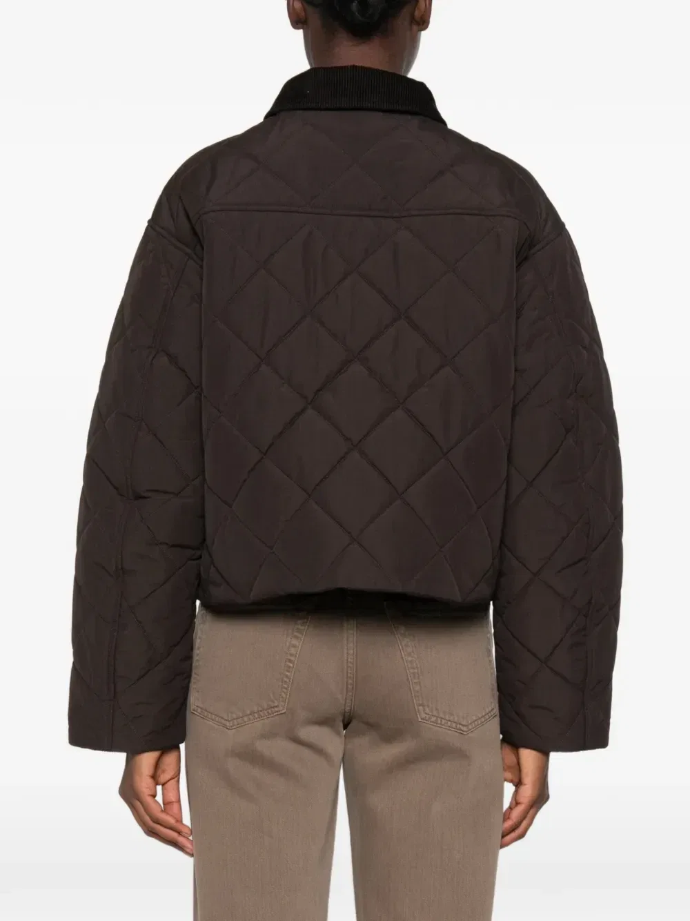 Куртка Terra с ромбовидной стежкой Canada Goose, коричневый — фото 4