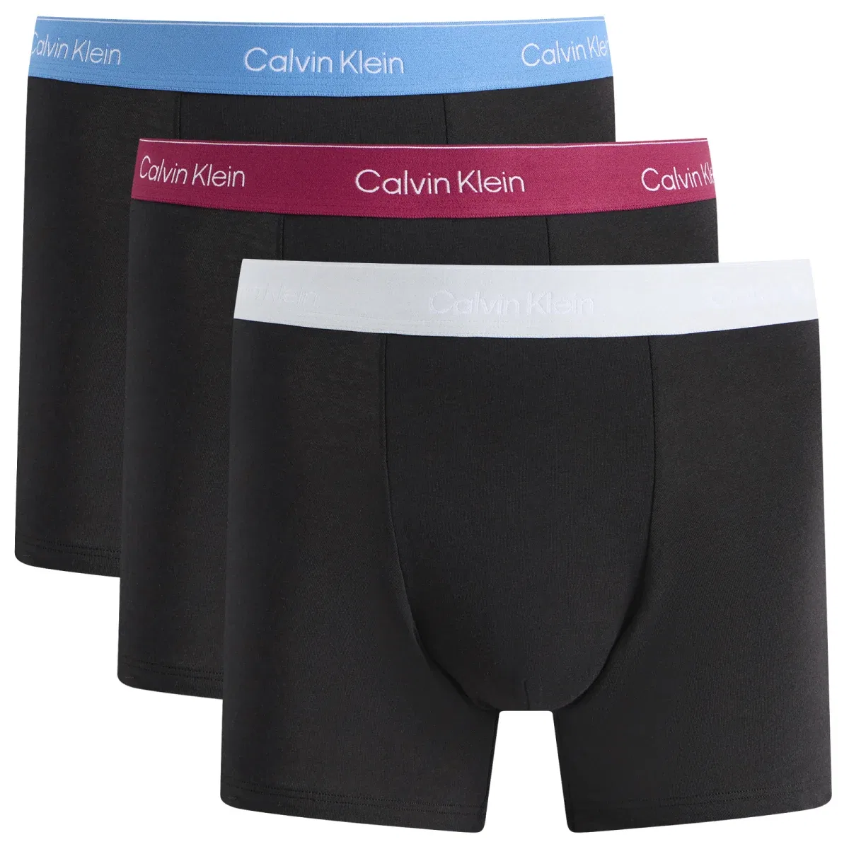 Комплект трусов с логотипом Calvin Klein, Black