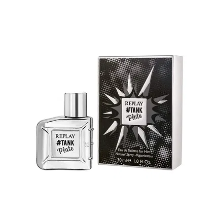 Туалетная вода Replay #TANK Plate Eau de Toilette For Him, 30 мл