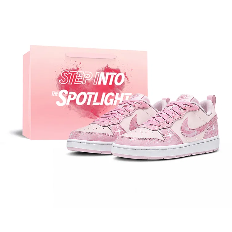 Детские скейтборд-кеды Nike Court Borough, Pink