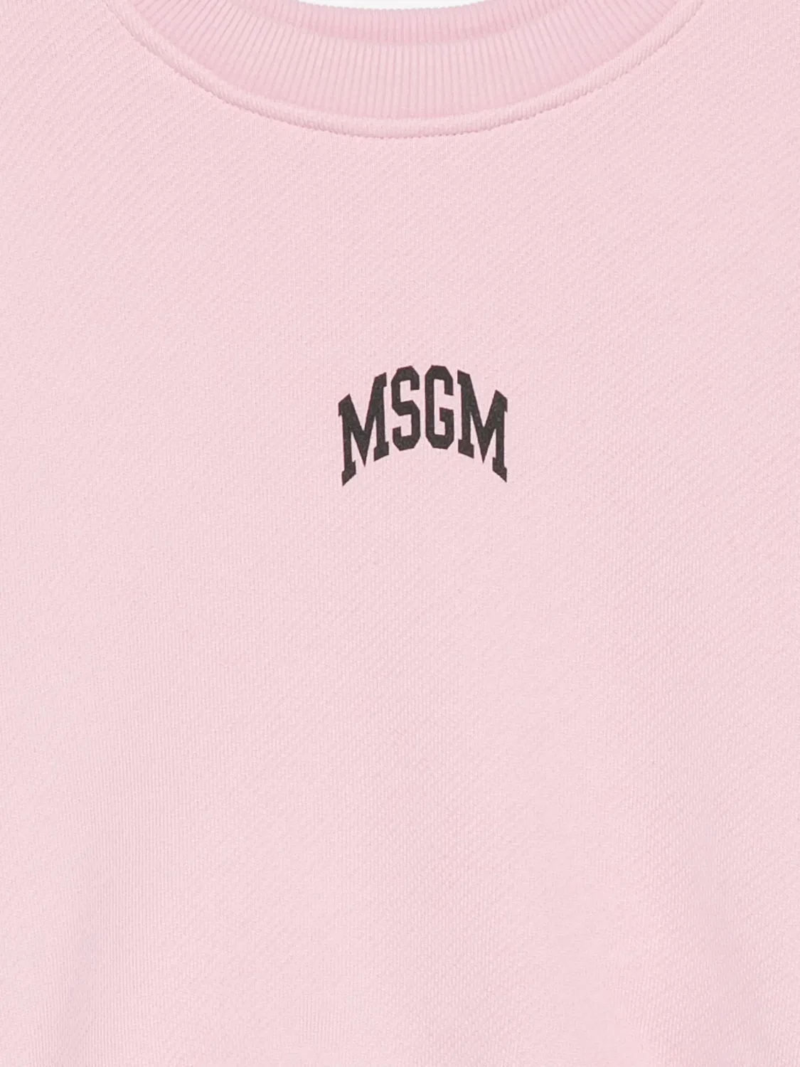 Толстовка с логотипом Msgm Kids, розовый — фото 3