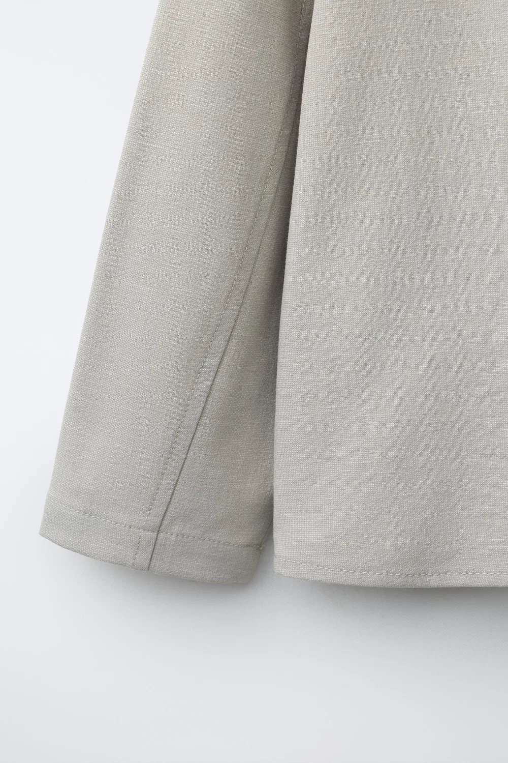 УДОБНАЯ РУБАШКА ZARA, Light Beige — фото 4