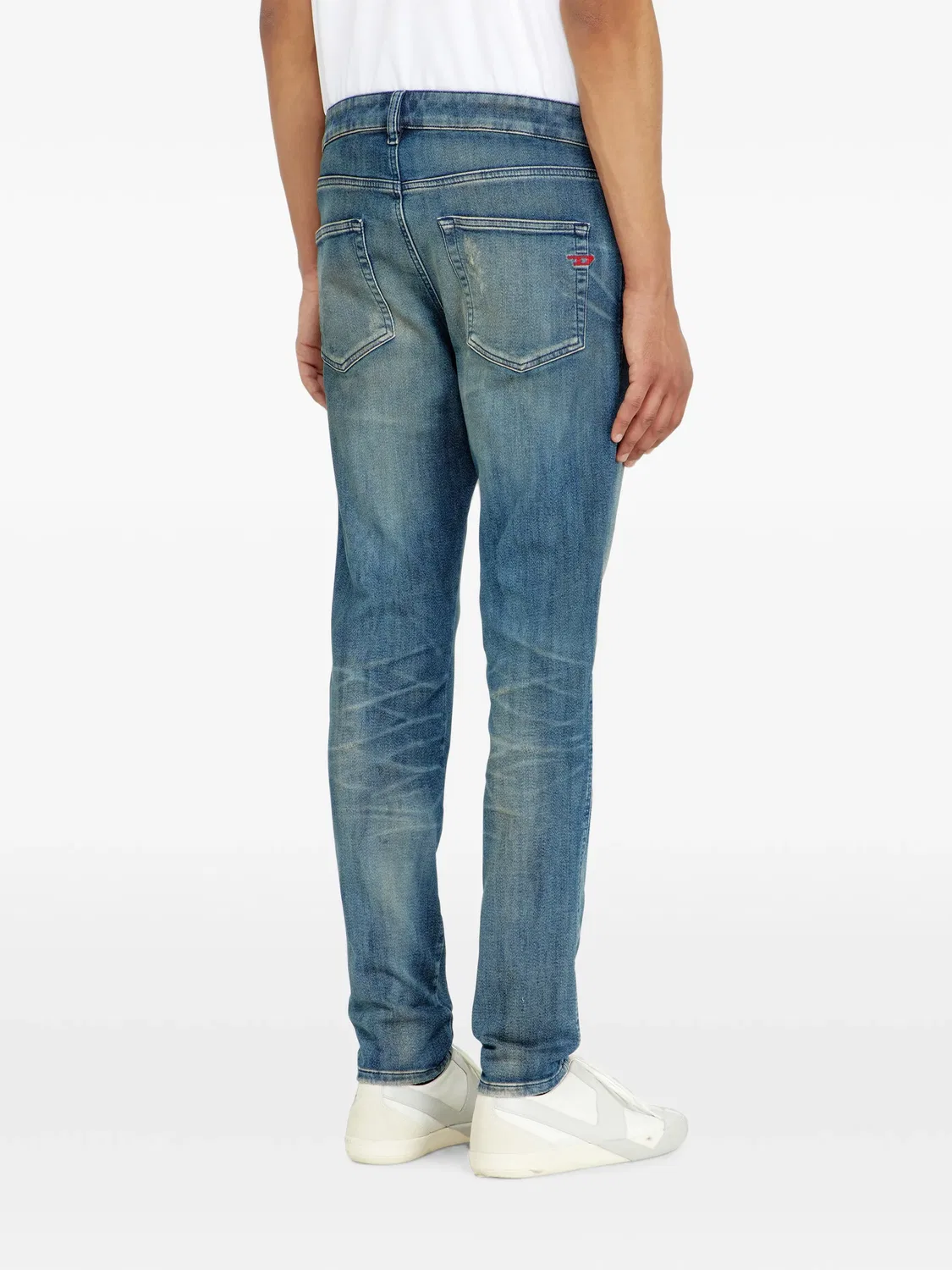 Узкие джинсы 2062 D-Strukt JoggJeans 09P98 Diesel, синий — фото 4