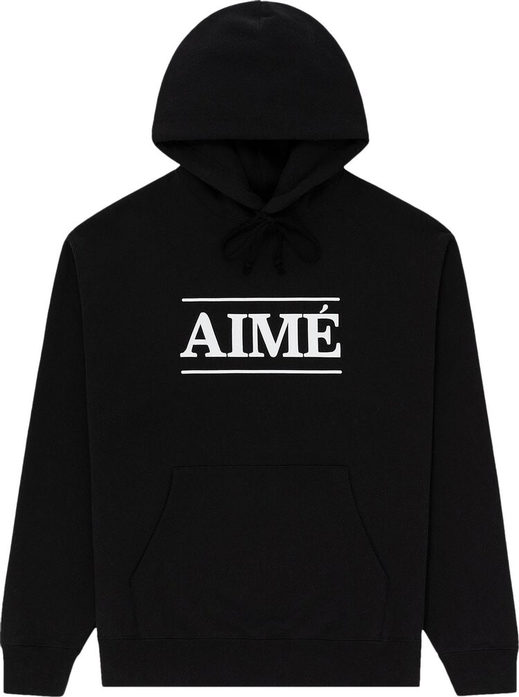 

Худи Aimé Leon Dore Logo Hoodie 'Jet Black', черный