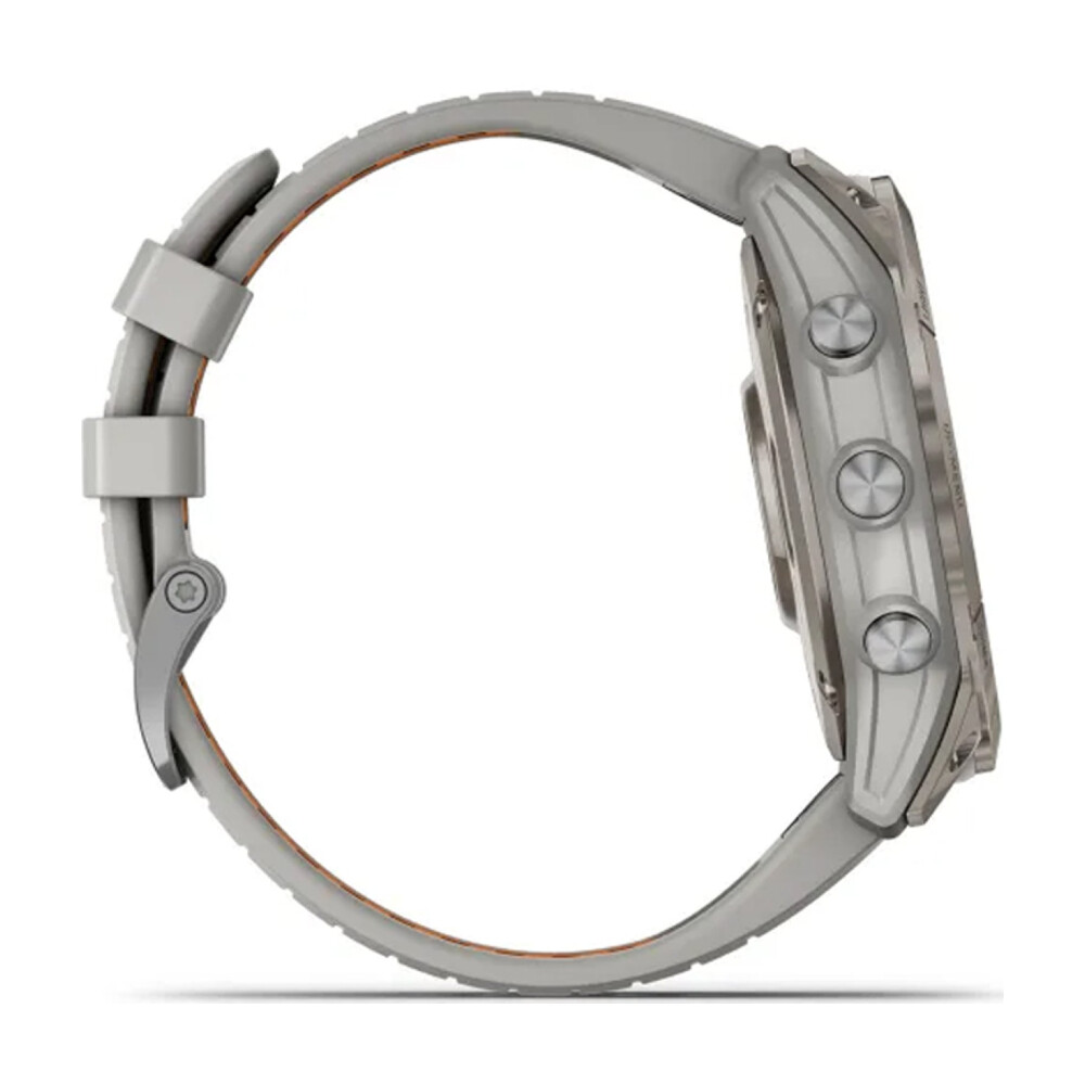 Умные часы Garmin Fenix 7X Pro Sapphire Solar Edition 51мм, 1.4", Wi-Fi, серый/оранжевый — фото 3