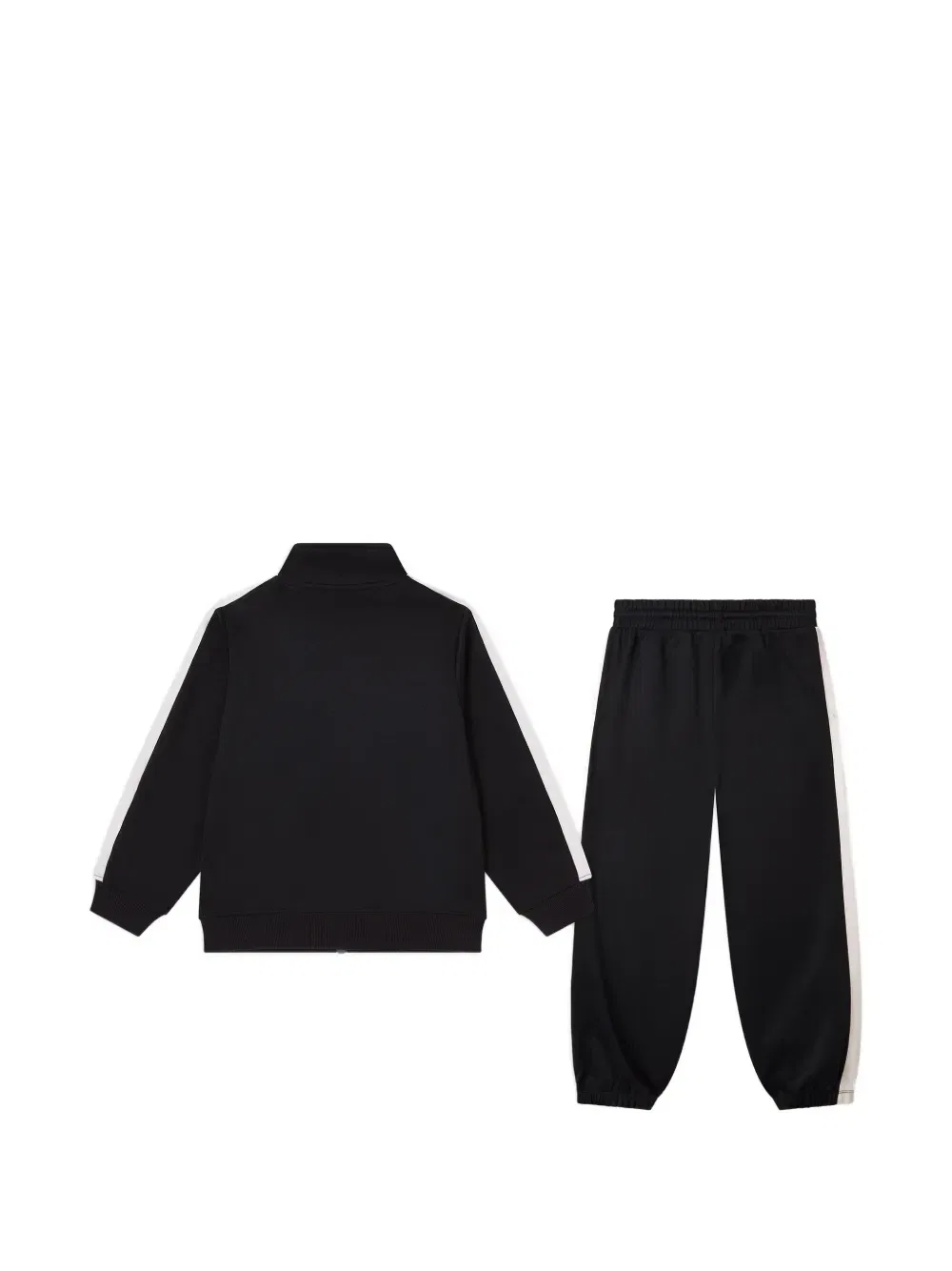 Спортивный костюм с боковыми полосками Stella McCartney Kids, черный — фото 2