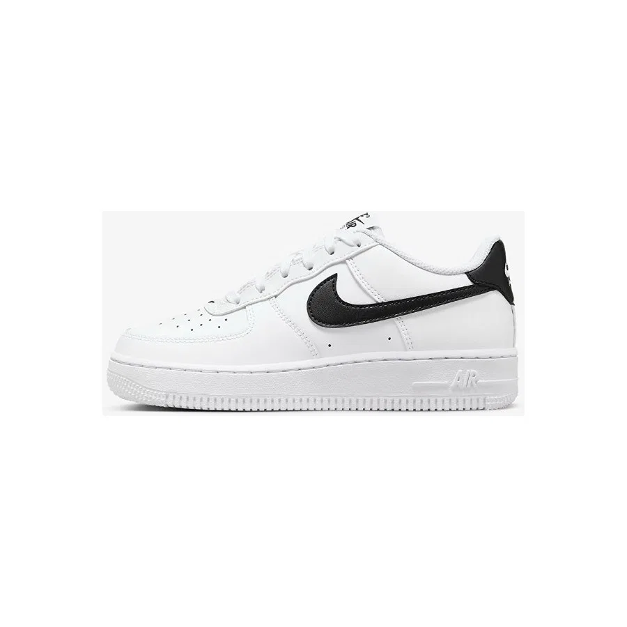 Кроссовки детские с белым верхом Nike Air Force 1 PS, Белый — фото 2