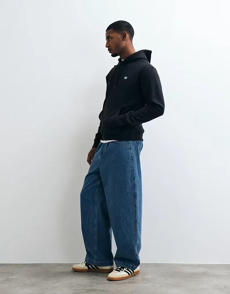 Худи Adidas Originals Essential, черный — фото 3