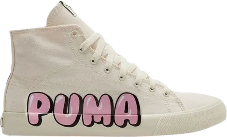 

Кроссовки Puma Bari Mid Logo - White, белый