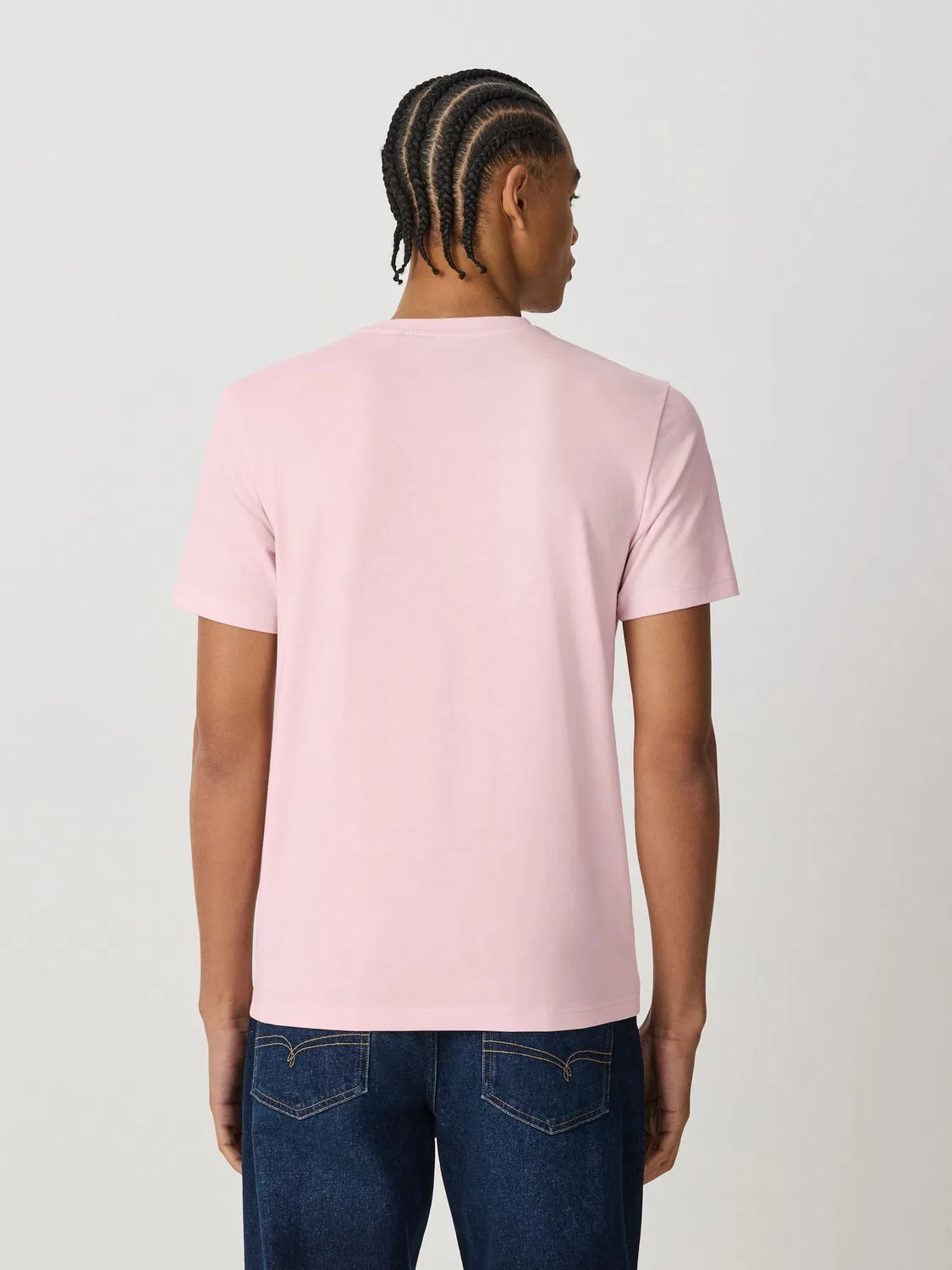 Футболка Slim Fit Essential Next, светло-розовый — фото 3