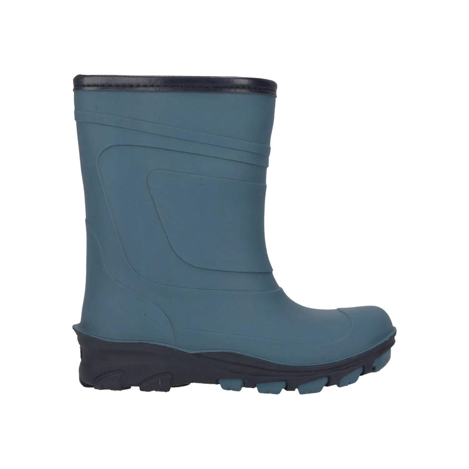 Детские резиновые сапоги утепленные водонепроницаемые FIAN KIDS THERMO BOOT ZIGZAG, Legion Blue — фото 2