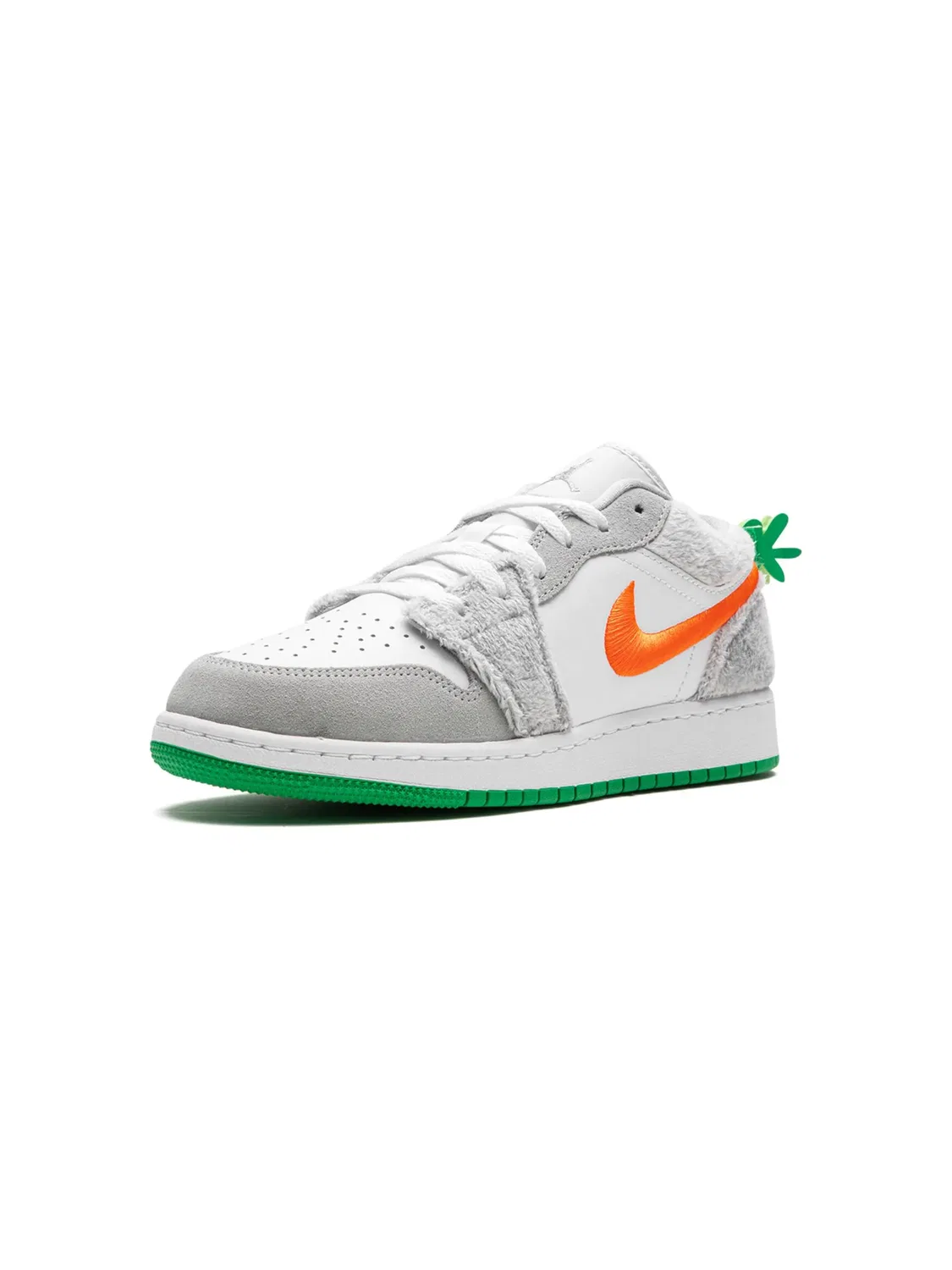 Кроссовки Air Jordan 1 Low "Rabbit", серый — фото 3
