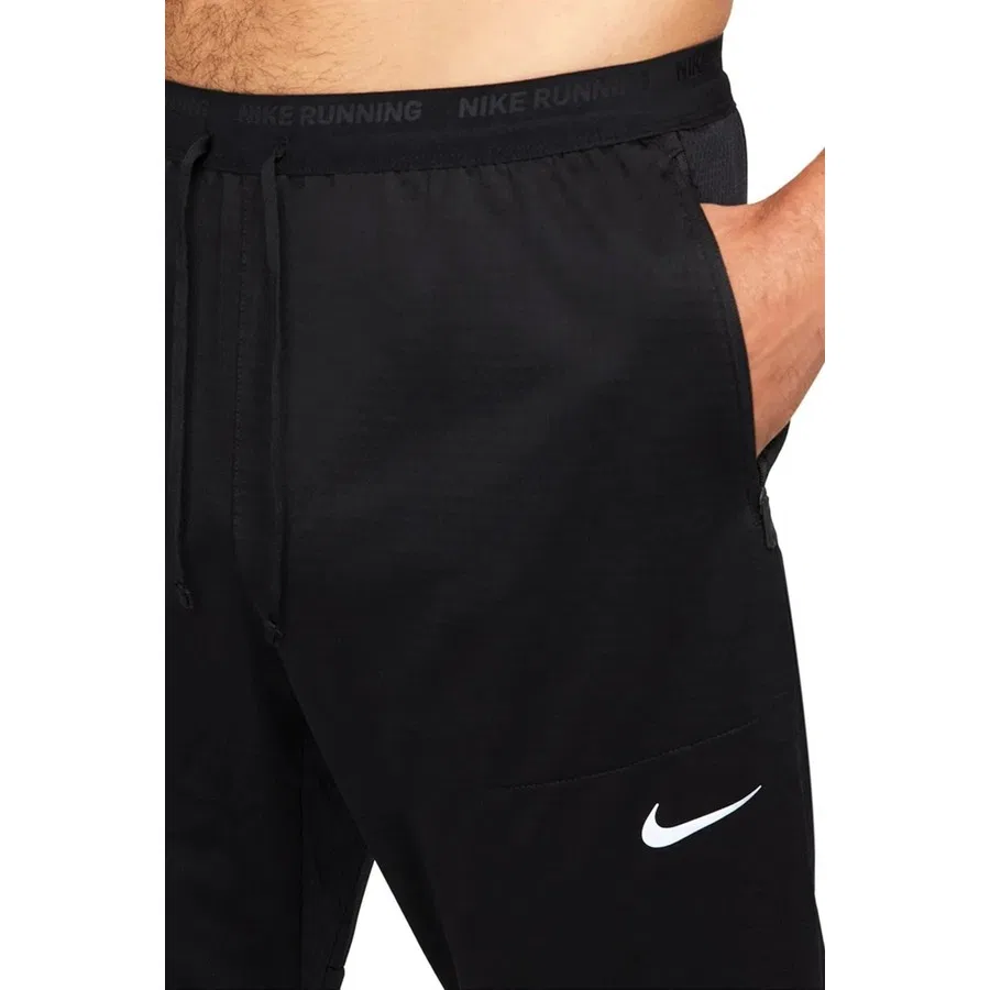 Штаны спортивные Nike Running Dri Fit Phenom Elite, Черный — фото 4