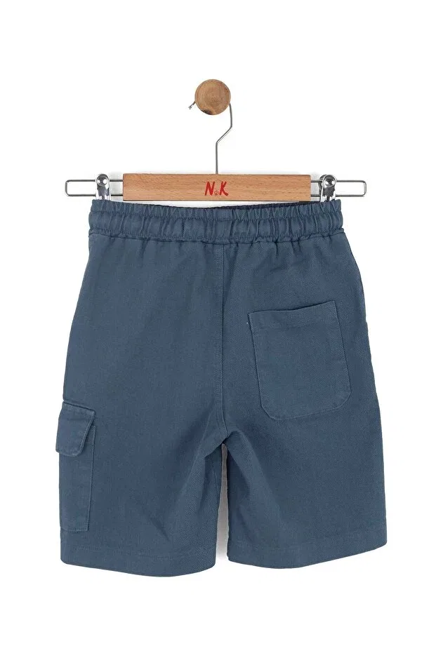 Детские шорты для мальчиков со шнурками Nk Kids, Indigo — фото 3