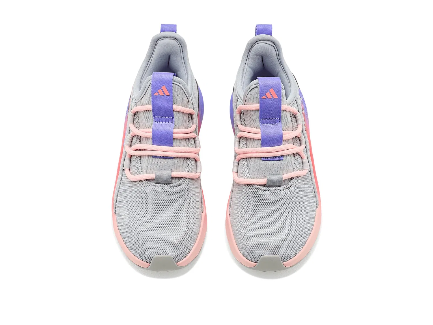 Кроссовки Lite Racer Adapt 8.0 (для маленьких и больших детей) Adidas Kids, Grey/Grey/Purple Rush — фото 3