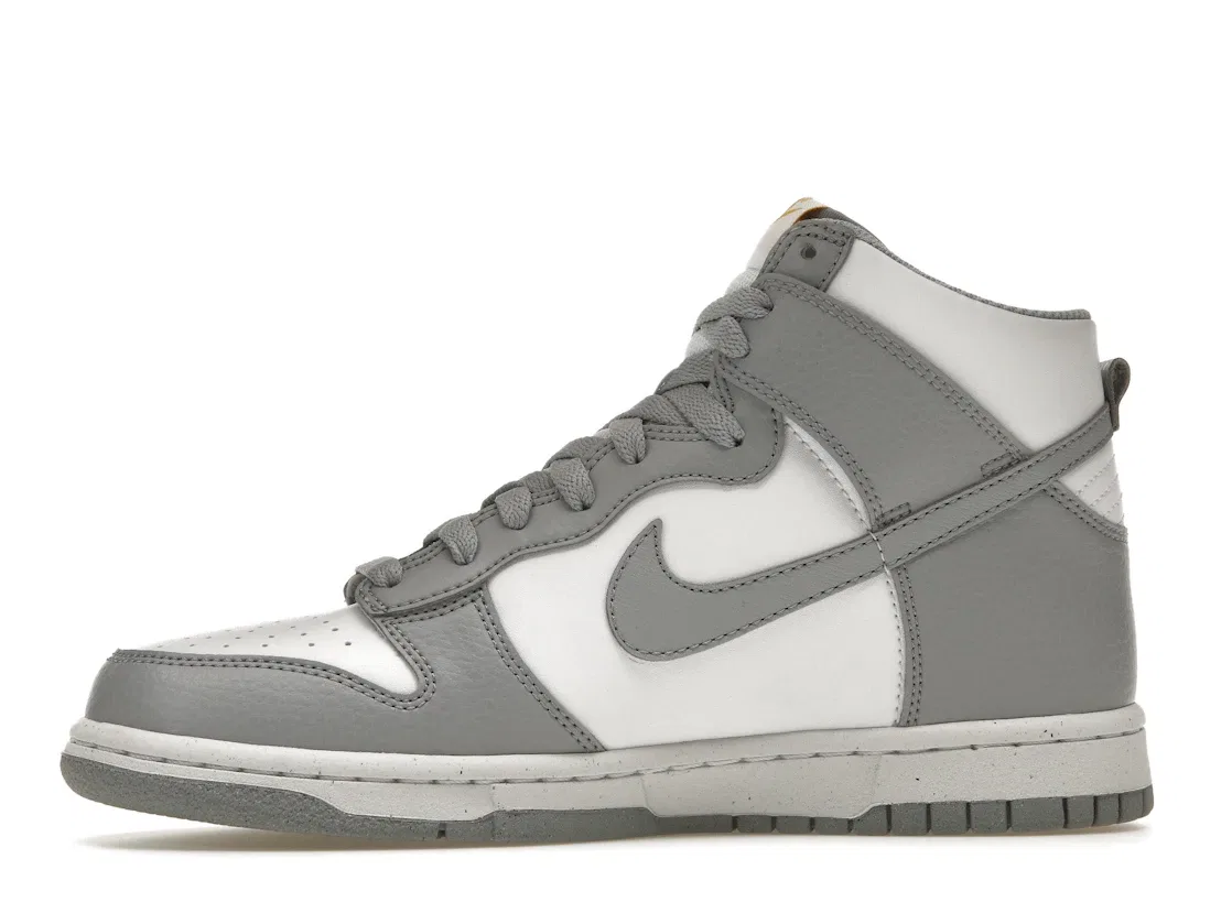Детские кроссовки Lifestyle Nike Dunk High Next Nature Nike, Wolf Grey/Wolf Grey/White — фото 3
