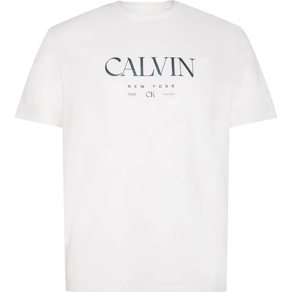 Мужская футболка с принтом 20S Graphic Calvin klein, White