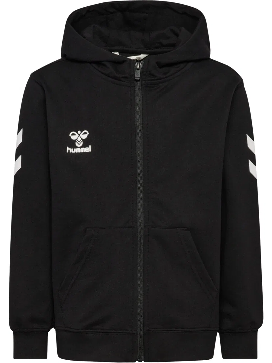 Худи Hummel Athletic на молнии, черного цвета