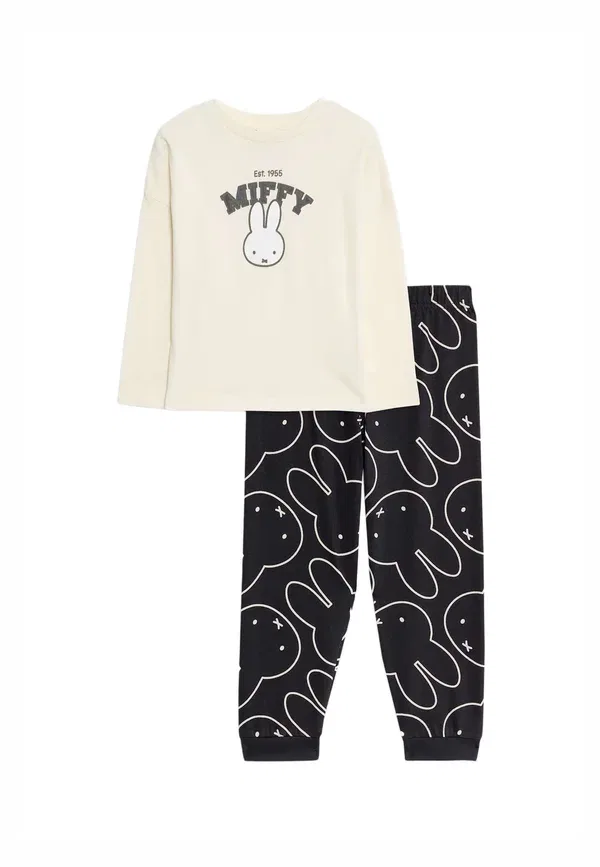 Комплект пижамный с принтом Miffy set Marks & Spencer, cream mix