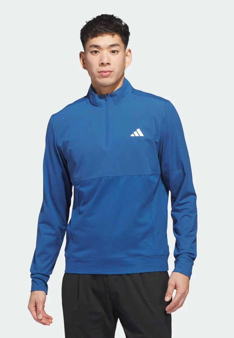 Спортивная толстовка ADIDAS PERFORMANCE 'Ultimate365 Tour Quarter-Zip' темно-синего цвета — фото 2