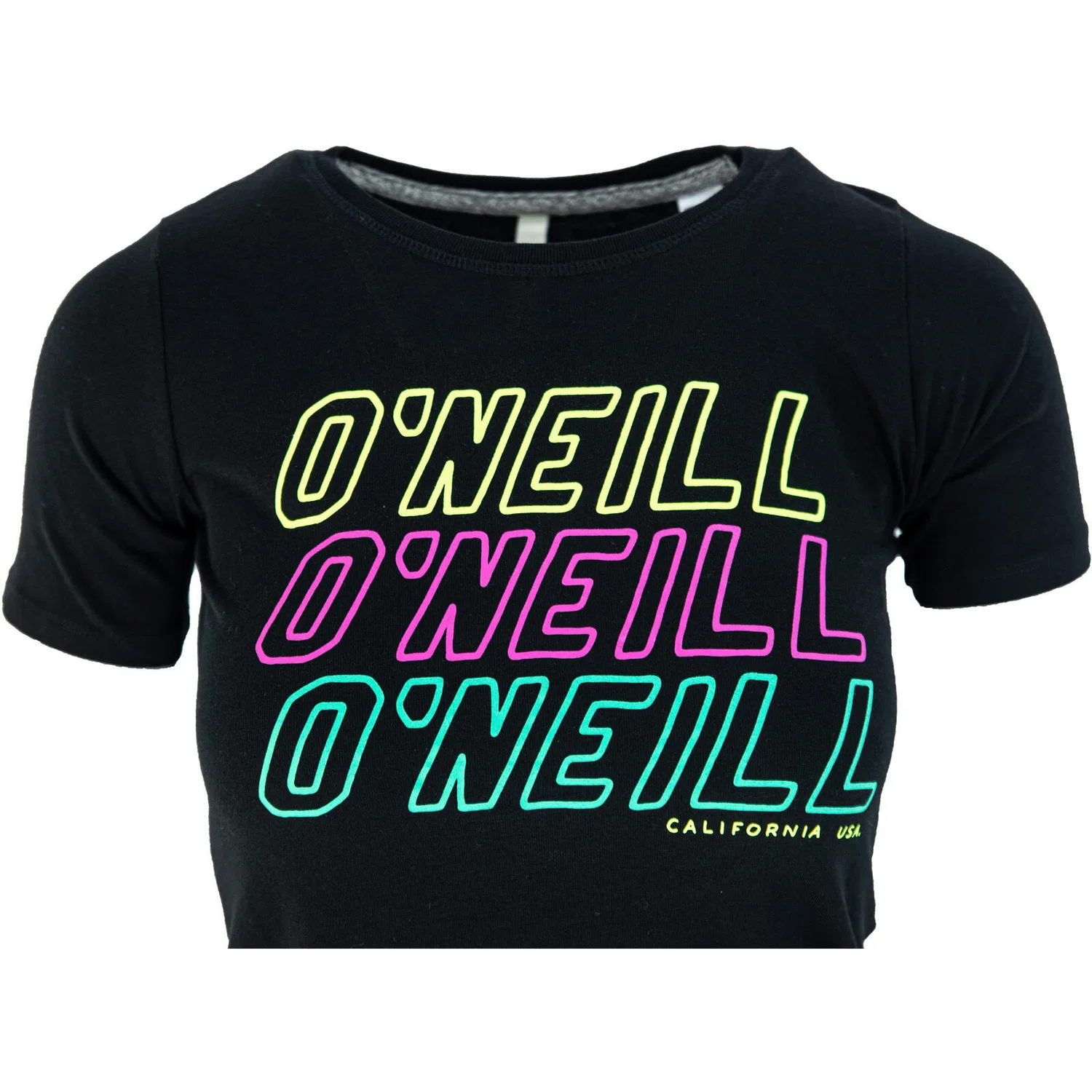 Детская хлопковая футболка LB All Year SS O'Neill, Schwarz — фото 4