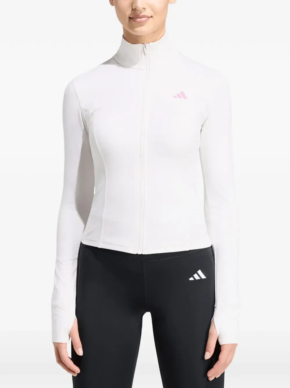 Куртка Studio 3-Stripes Adidas, белый — фото 3