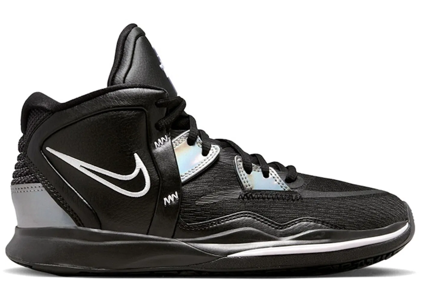 Детские кроссовки для мальчиков Kyrie Infinity Nike, Black/Metallic Silver/Concord