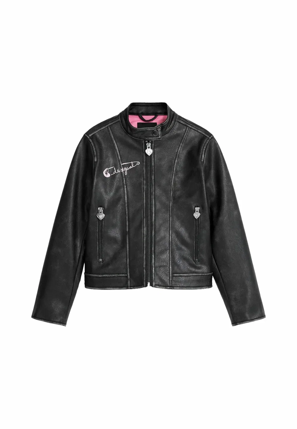 Куртка из искусственной кожи Desigual, Black — фото 3