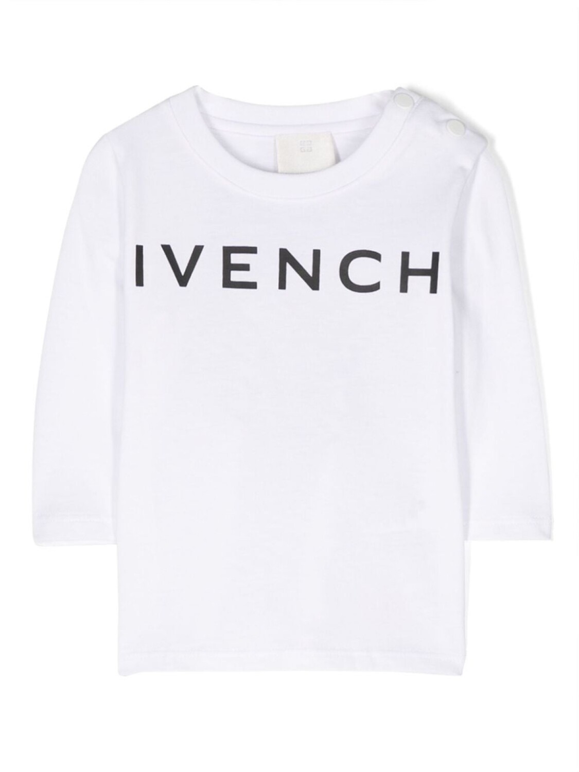 

Givenchy Kids футболка с логотипом, белый