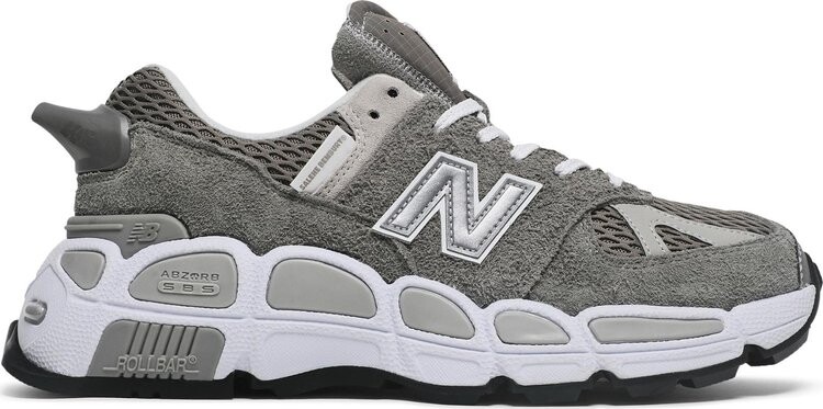 

Кроссовки New Balance Salehe Bembury x 574 YURT 'Shark Skin', серый