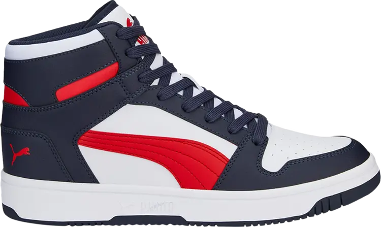 

Кроссовки Puma Rebound LayUp Parisian Night High Risk Red, синий