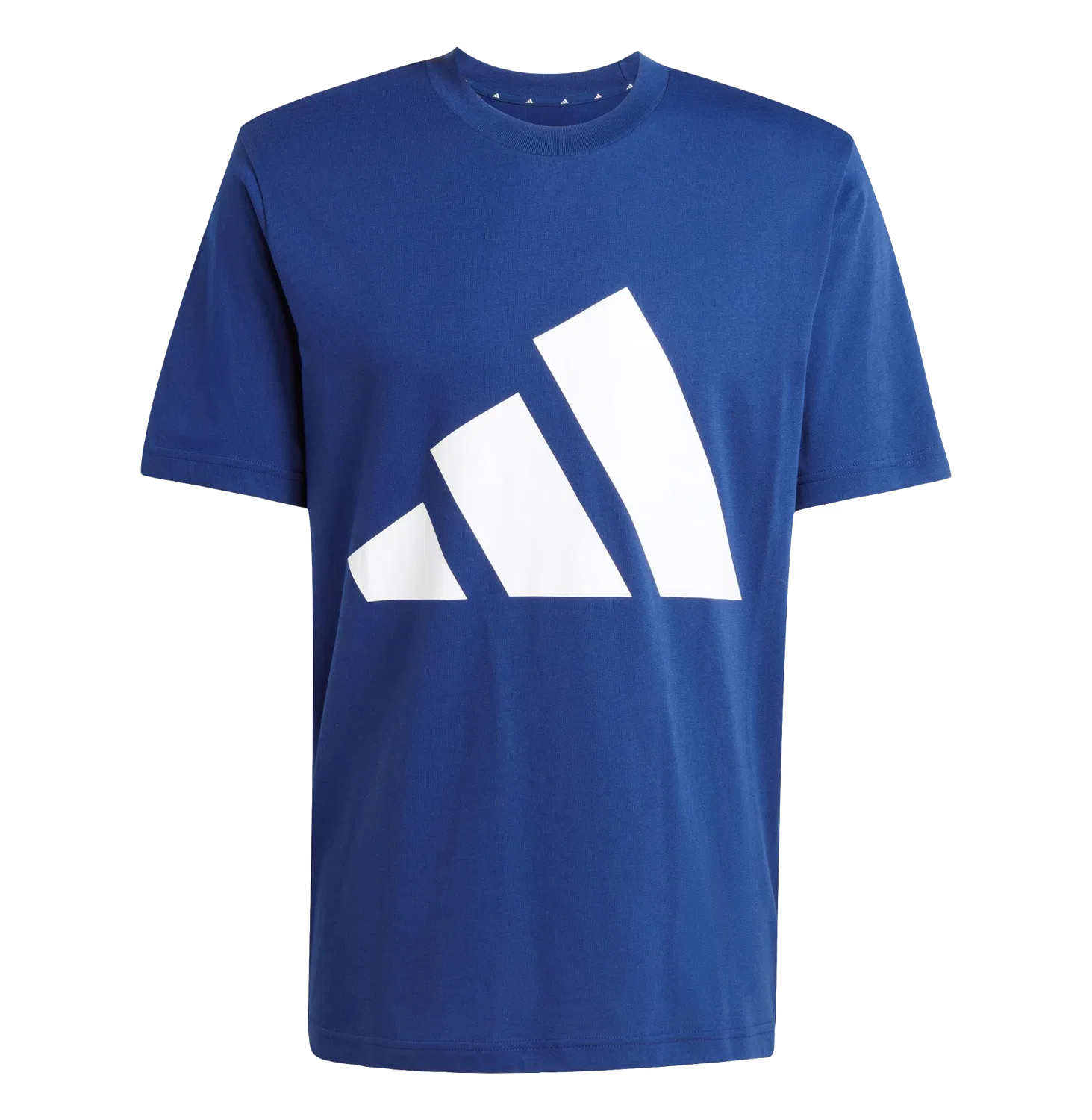 Мужская футболка с логотипом Adidas, синий