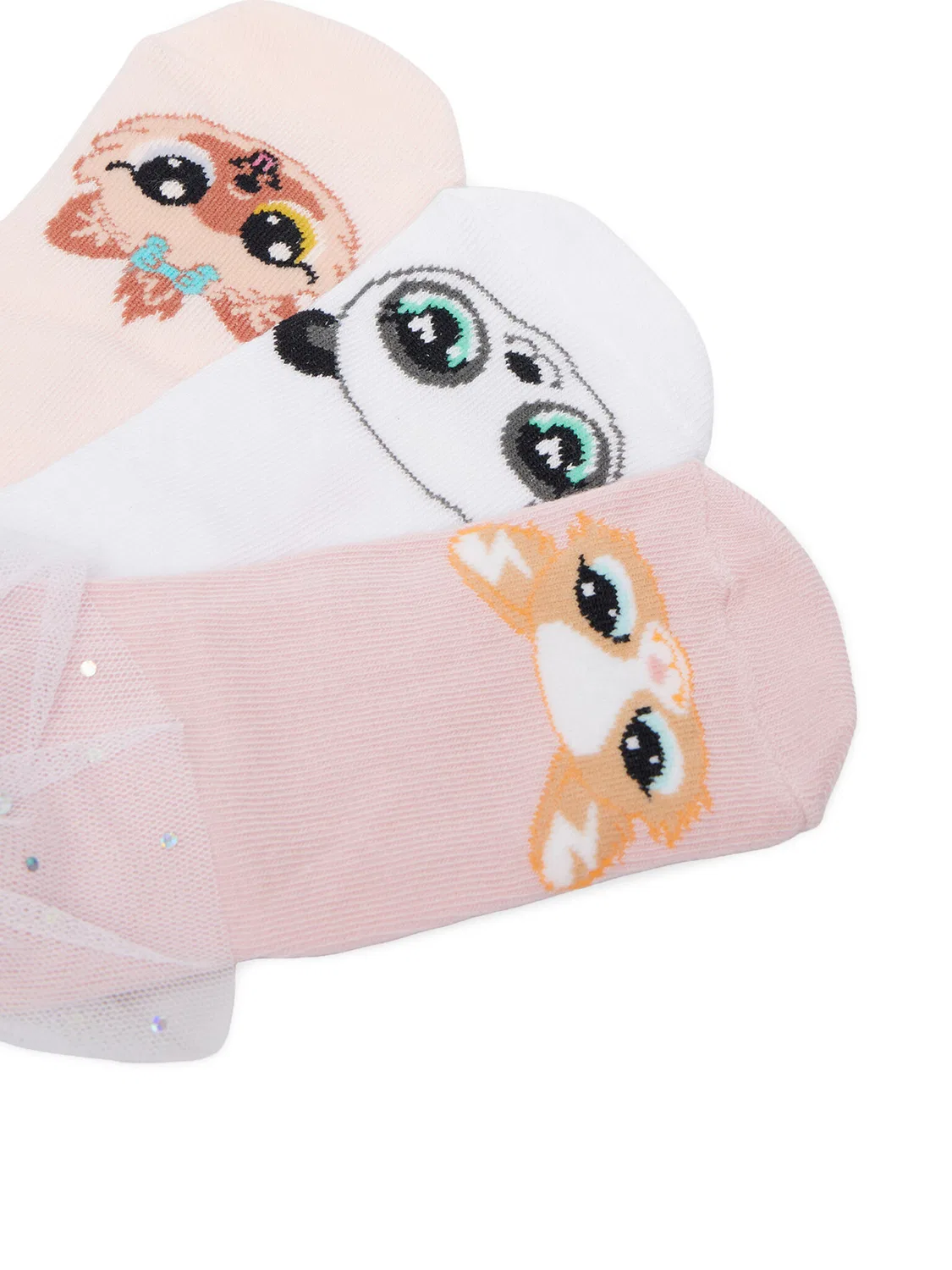 Длинные носки для девочки Littlest Pet Shop, разноцветный — фото 3