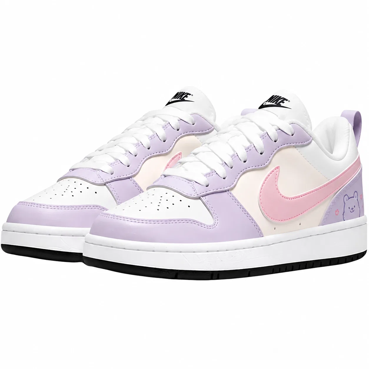 Кроссовки для скейтбординга Court Borough Kids, Nike, Purple — фото 4