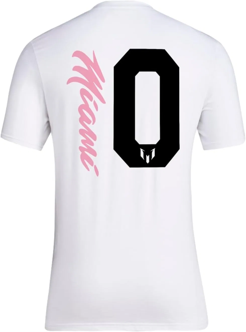 Мужская футболка регулярного кроя с логотипом Месси adidas, White — фото 2