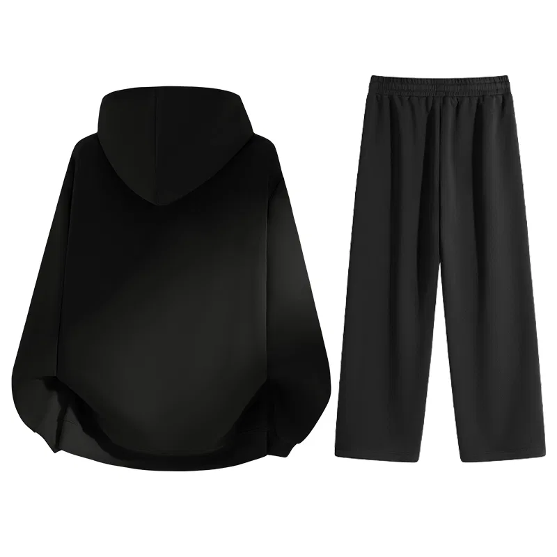 Детский спортивный комплект Khaki (B Lively Pen Tip Chest Logo)+Black (B Lively Pen Tip Pants Logo) MINISO, Khaki/Black — фото 4