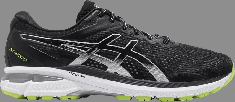 

Кроссовки gt 2000 8 lite show 'pure silver' Asics, черный