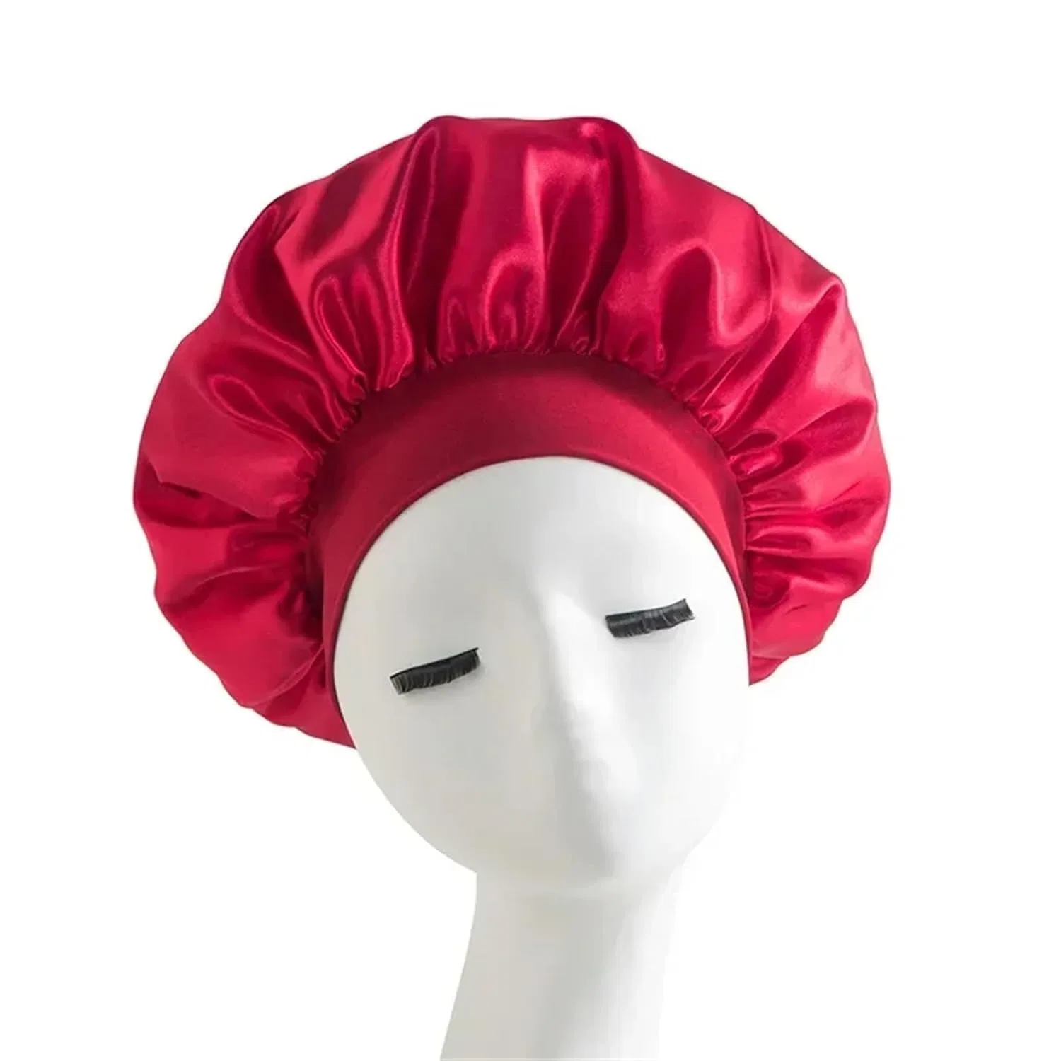 Satin-Schlafhaube 2 Stück, Hair Шапочка для душа WLIHDB, Color 14