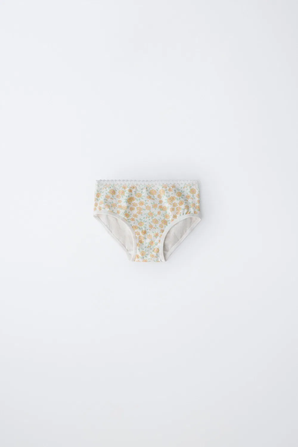 1,5-6 лет / Набор из шести трусов с цветочным принтом ZARA, Multicoloured — фото 3