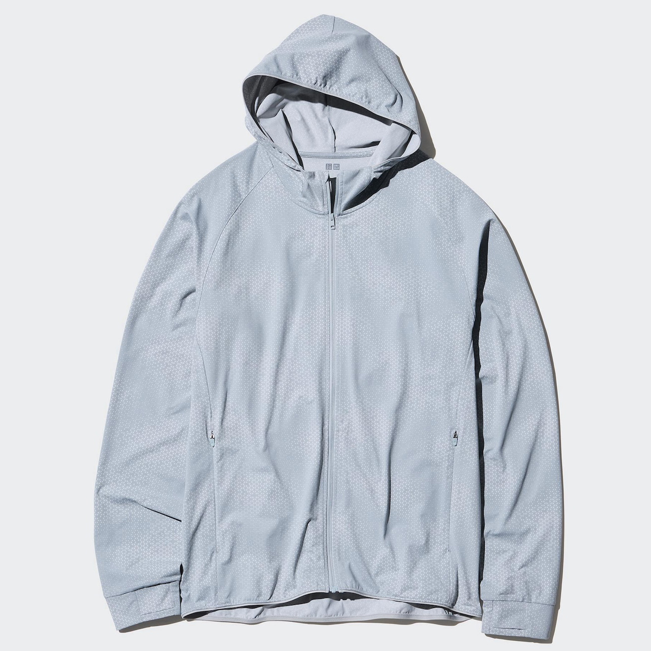 Толстовка Uniqlo DRY-EX UV Protection Full-Zip, 03 серый