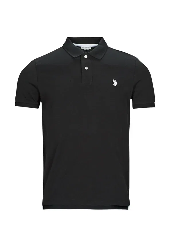 Футболка с вышивкой U.S. Polo Assn. black, черный — фото 3