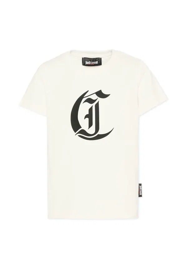 Футболка Just Cavalli, слоновая кость
