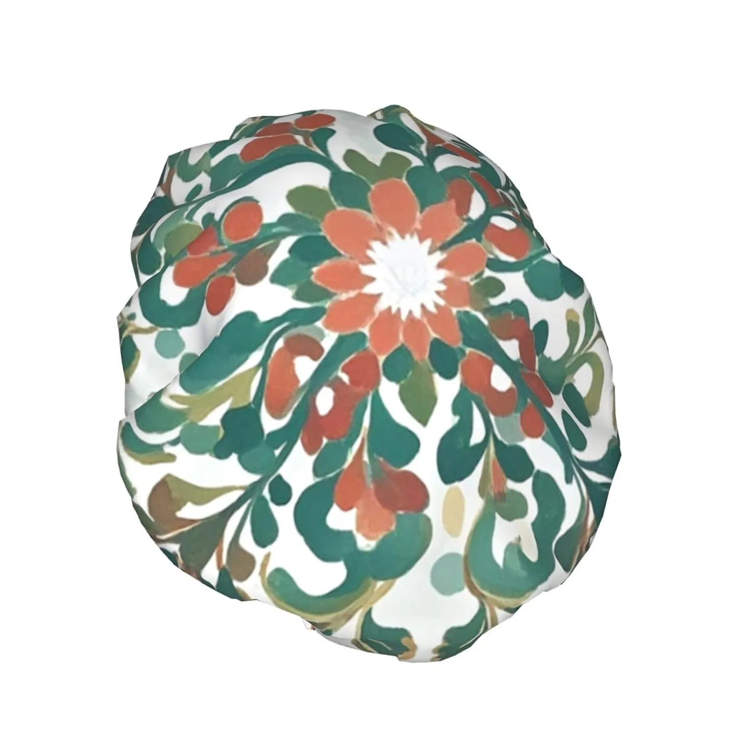 Двухслойная шапочка для душа, STVYUKL, 26.92x26.92x2.03 см, 68 г, Coral Green — фото 2