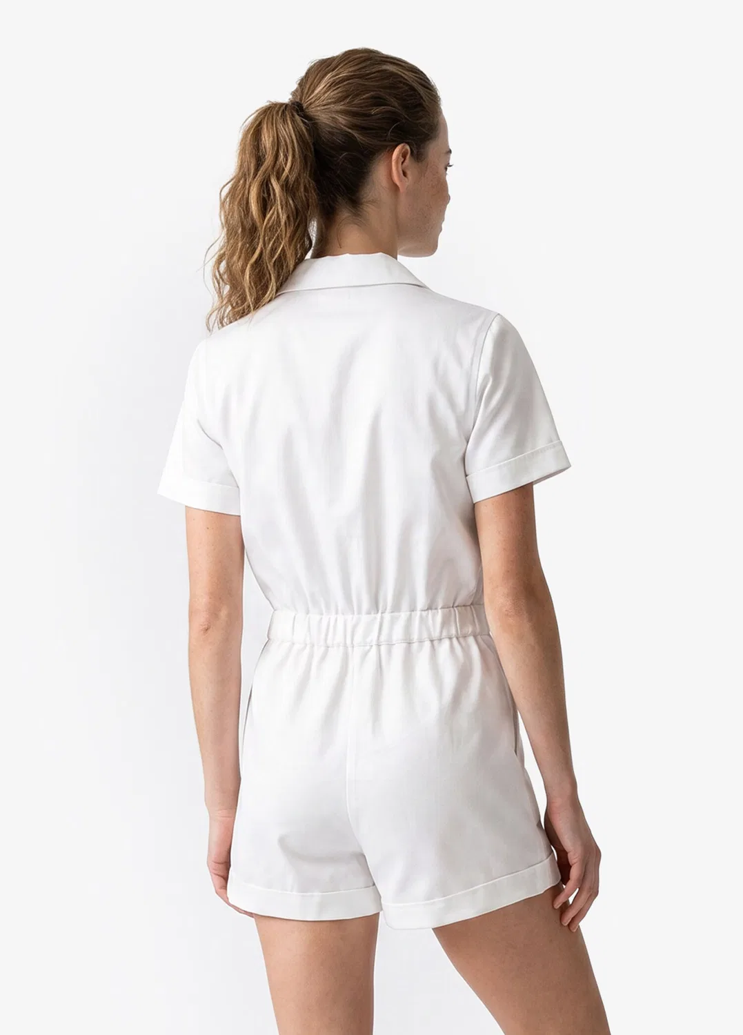 Комбинезон Lacoste Classic Fit, белый — фото 2