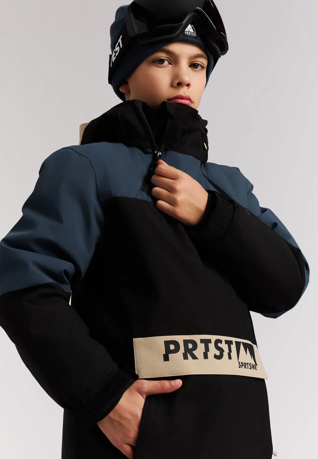 Куртка для сноуборда Prtrowan jr Protest, Twilight Navy — фото 4