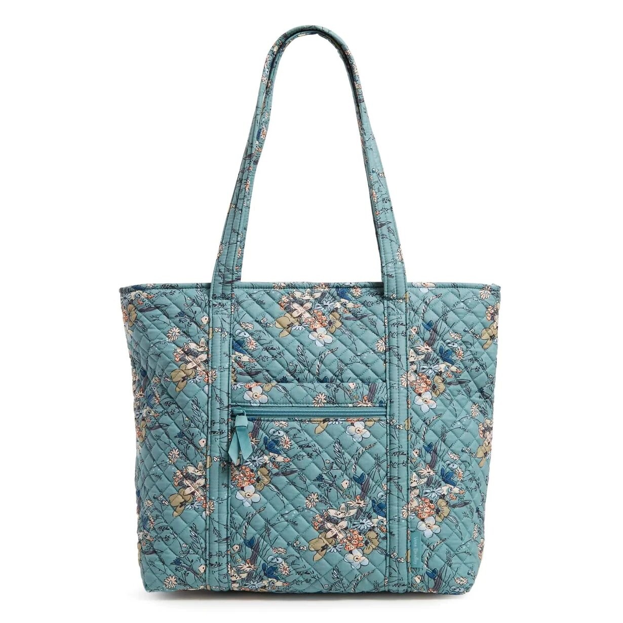 

Сумка-тоут Vera Bradley Cotton Women's, бирюзовый/желтый