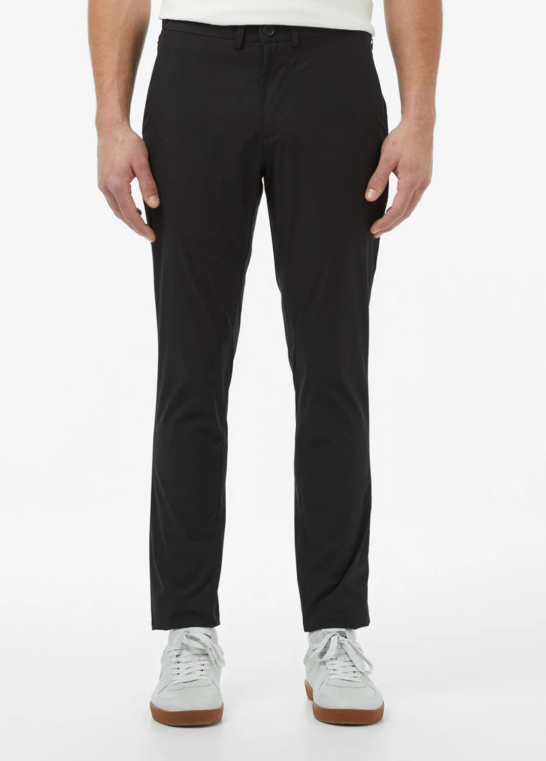 Классические брюки slim fit Lacoste, black — фото 4