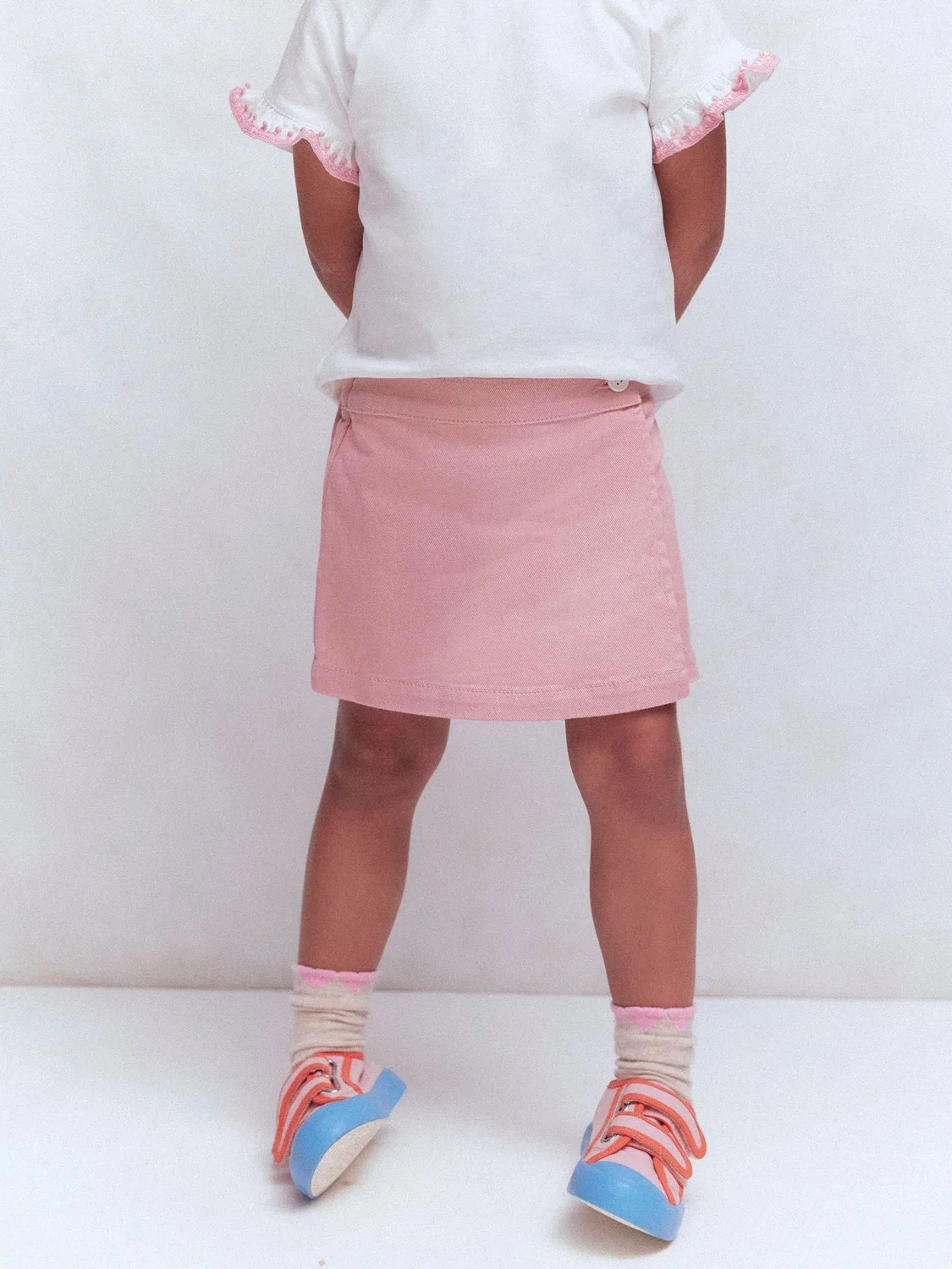 Юбка-шорты с запахом Pink Woven Boden, розовый