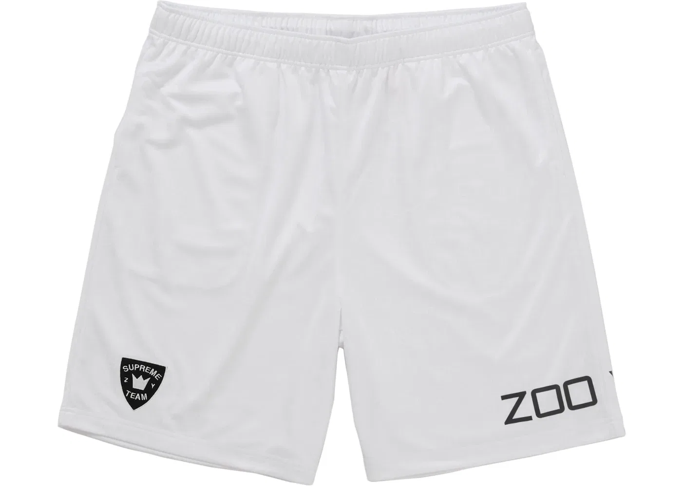 Мужские шорты с принтом Supreme Zoo York Soccer Short, White