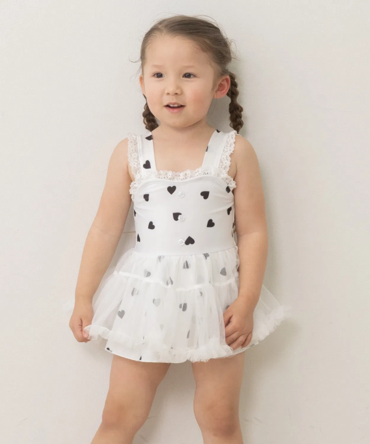 Детское платье для девочек с принтом sophitica Toys"R"Us/Babies"R"Us, White